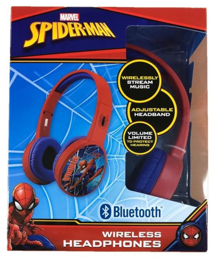 ihome Spiderman Bluetooth Wireless On Ear Headphone