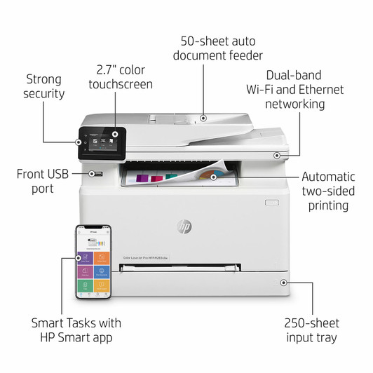 HP M283CDW Laser Jet Pro Color All in One Printer HP M283CDW Laser Jet Pro Color All in One Printer