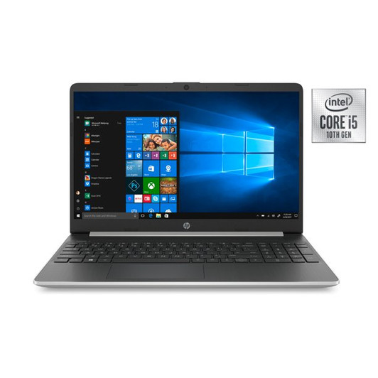 HP 15.6" i5 8GB DDR4 256 SSD Win 10 Home Carbone Slate Laptop
