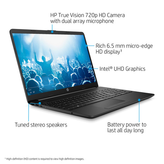 HP 15.6" Intel i3 4GB DDR4 256 SSD Win10 Home Laptop HP 15.6" Intel i3 4GB DDR4 256 SSD Win10 Home Laptop