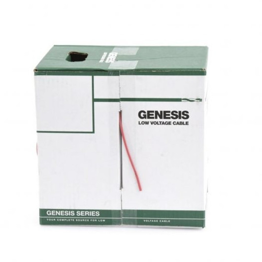 Honeywell 1000ft Red 16/2 Solid Unshielded Cable