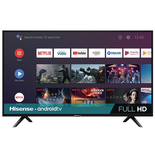 Hisense 43" Full HD Smart Android TV with Voice Remote