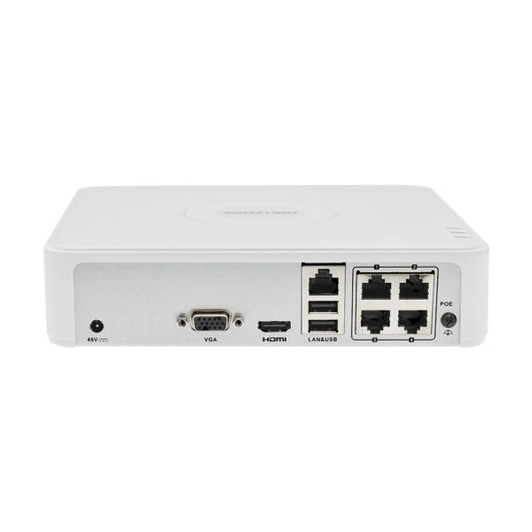 Hikvision 4CH 1U 4 PoE NVR Supports Upto 4MP Camera HDD Upto 6TB