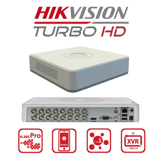 Hikvision 16CH DVR with HDMI and VGA Port