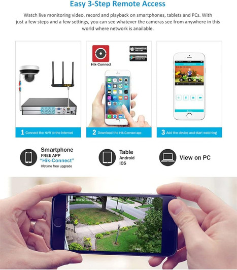 Hikvision 16CH NVR 4K 7600 Series with HMDI, VGA, USB Port Supports 2 Hard Drive Upto 6TB and Camera Upto 8MP Resolution