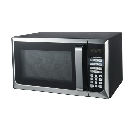 Hamilton Beach Stainless Steel 0.9CFT Microwave Oven 900W