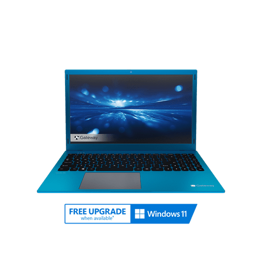 Gateway Pentium Silver N5030 1.1GHz 128GB SSD 4GB 15.6" (1920x1080) WIN10 BLUE FP Reader Laptop