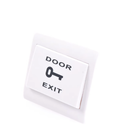 Access Pro Exit Request Button, Normally Open, fire-retardant plastic