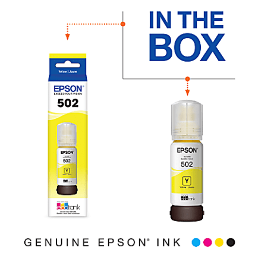 Epson Ecotank 504 Yellow Ink Bottle