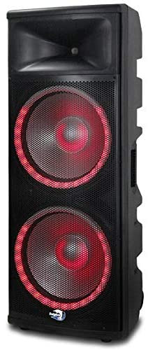 Dolphin 6500W ELITE Series Dual 15" Bluetooth Party Speaker with RAVE™ Light
