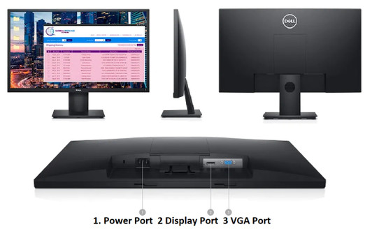 Dell 23.8" LED IPS Monitor with Displayport and VGA Port