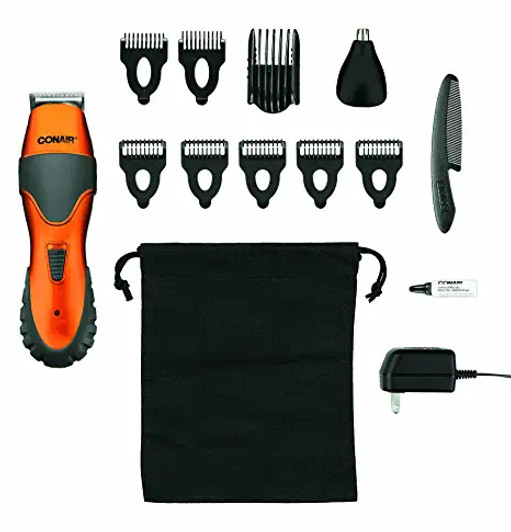 Conair 14 Pieces Stubble Trim Grooming System Rechrgeable Conair 14 Pieces Stubble Trim Grooming System Rechrgeable