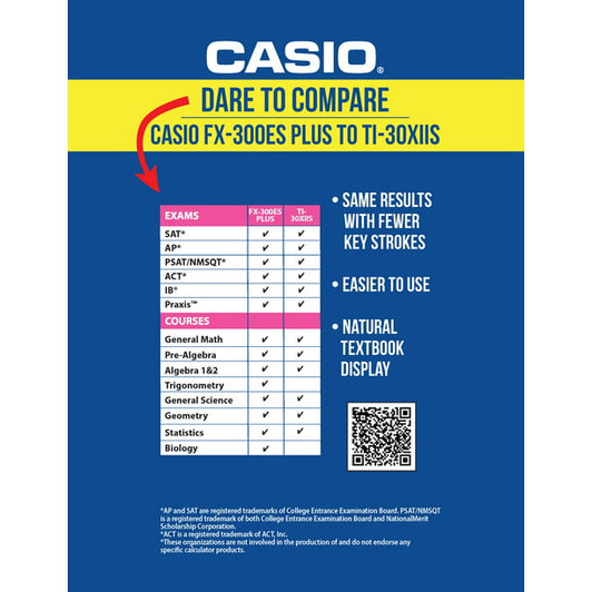 Casio Solar Power Scientific Calculator