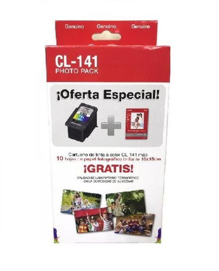 Canon CL 141 Color Ink Photo Pack