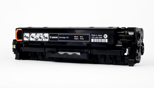 Canon 118 Black Toner Cartridge Approximate 3,400 Pages Yield