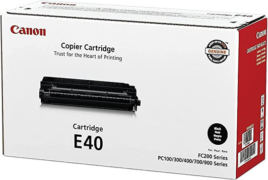 Canon E40 Black Toner Cartridge Approximate 4000 Page Yield