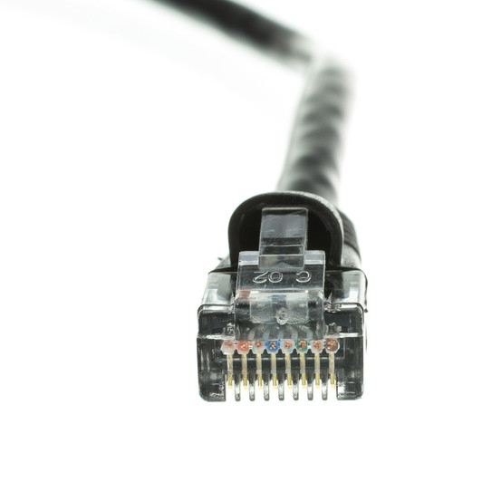 1ft Cat6 Black Patch Cable