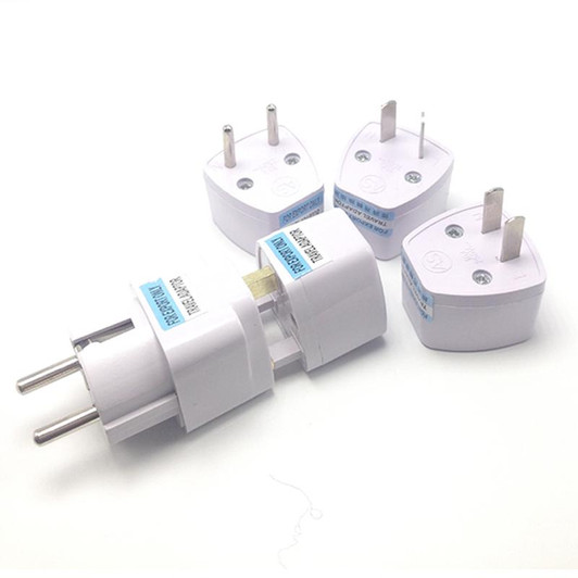220V French Pin to Multipin out Electrical Adapter Schuko Travel Adapter Plug-Type E/F