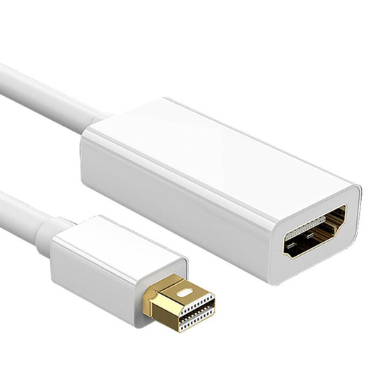 Mini Display Port DP Thunderbolt to HDMI Adapter Cable for Laptop Desktop or Mac