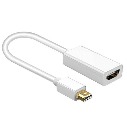 Mini Display Port DP Thunderbolt to HDMI Adapter Cable for Laptop Desktop or Mac
