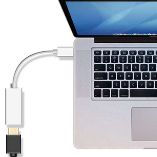 Mini Display Port DP Thunderbolt to HDMI Adapter Cable for Laptop Desktop or Mac