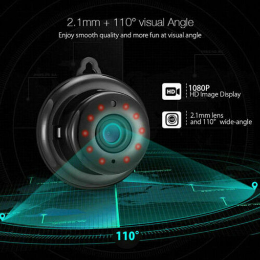 1080P WIFI IP Spy Camera P2P