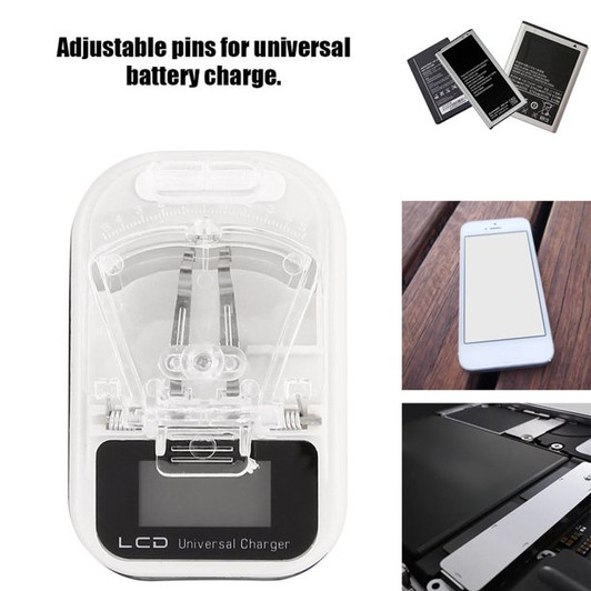 Universal Mobile Battery Charger with Display Universal Mobile Battery Charger with Display