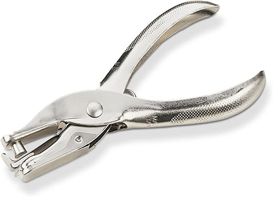 Officemate 1 Hole Punch Silver Color