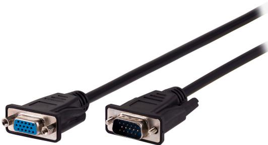 VGA 10ft 15 Pin Male to 15 Pin Female Extention Cable