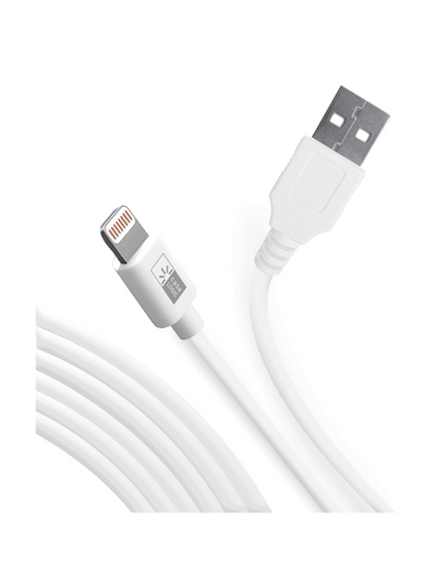 Bytech 10ft Reversible Micro USB, Apple lightning Cable