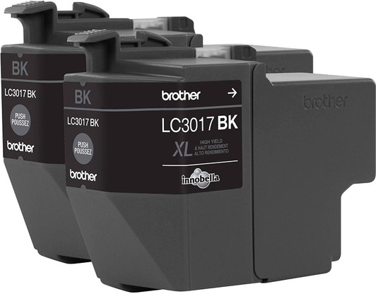 Brother Black Ink Cartridge 2 Count
