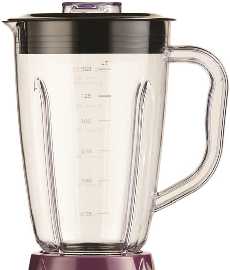 Brentwood 12 Speed Blender with Plastic Jar Purple Color