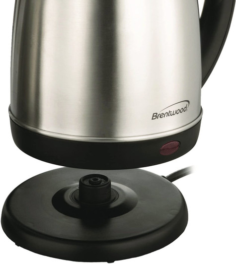 Brentwood Stainless Steel Cordless Electric Kettle 1.7 Liters