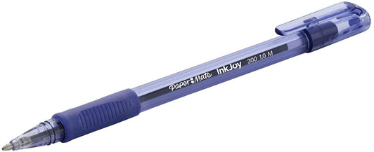 Paper Mate Blue Ballpoint Pens Medium Point Inkjoy 12 Pack