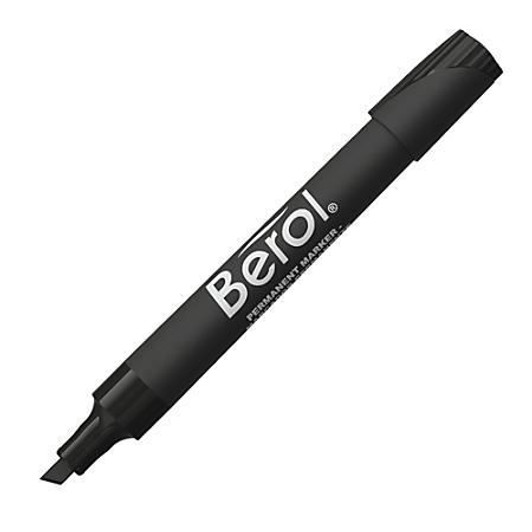 Berol Black Permanent Marker 12 Pack