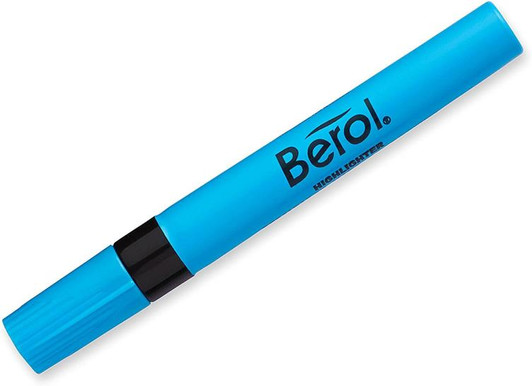 Berol Highlighter Blue Color 12 Pack
