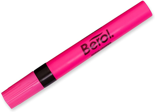 Berol Highlighter Pink Color 12 Pack