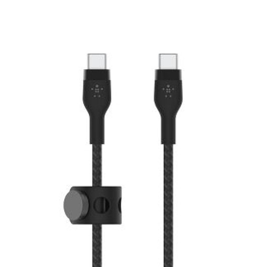 Belkin USB-C to USB-C Cable Braided Black W/ Strap