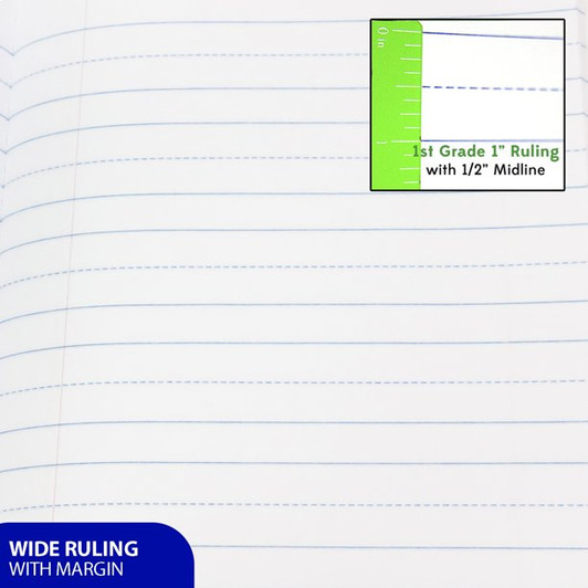 Bazic Grade 1 Primary Composition NoteBook 100 Pages