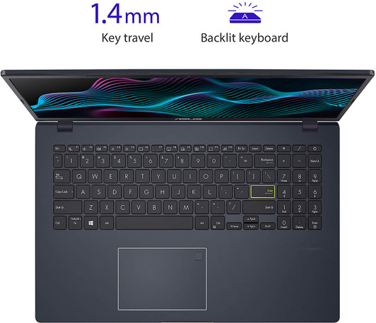Asus Laptop 15.6" FHD, Intel Celeron N4020, 4GB RAM, 128GB, Black, Windows 10 Home + Microsoft 365
