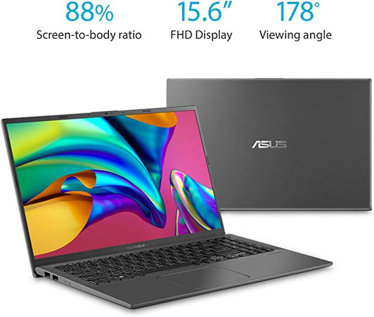 Asus 15.6" i3 8gb 256gb SSD Win 10 Vivo book laptop