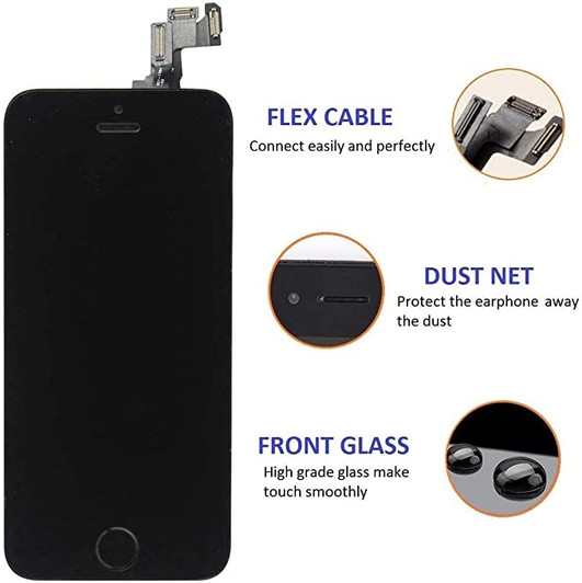Iphone 5 Black LCD Screen Digitizer