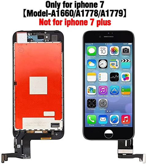 Iphone 7 Black LCD Screen Digitizer