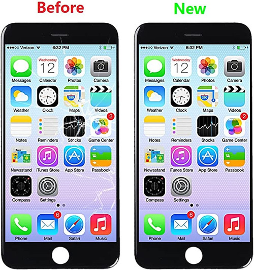 Iphone 7 Plus Black LCD Screen Digitizer