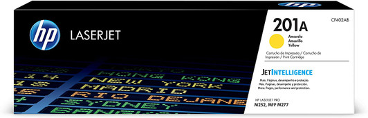 HP 201A Yellow Ink Toner Cartridge Approximate 1,400 Pages Yield