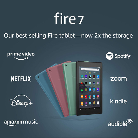 Amazon Fire 7" Plum Wifi 16GB Tablet