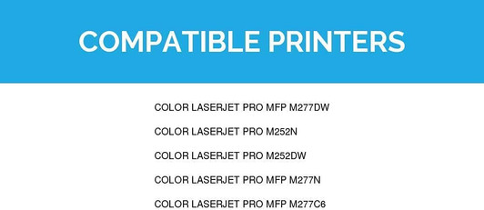 HP 201X Yellow Compatible Ink Toner Cartridge