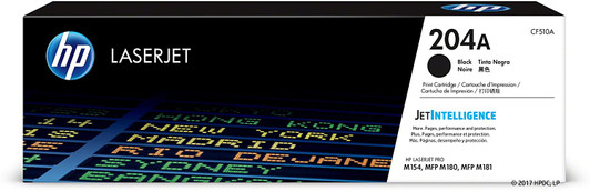 HP 204A Black Ink Toner Cartridge Approximate 1,100 Pages Yield