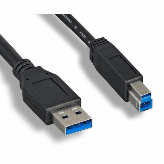 Agiler 6ft USB 3.0 Cable A Male to B Male Adapter Cord