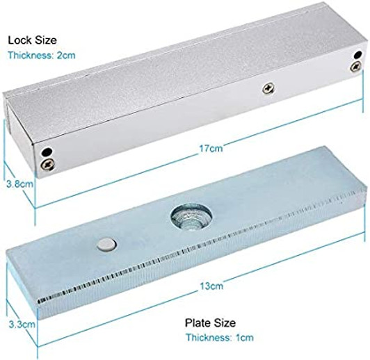 AccessPro Door Lock Magnetic 350 Lbs/ Plate Lock Sensor